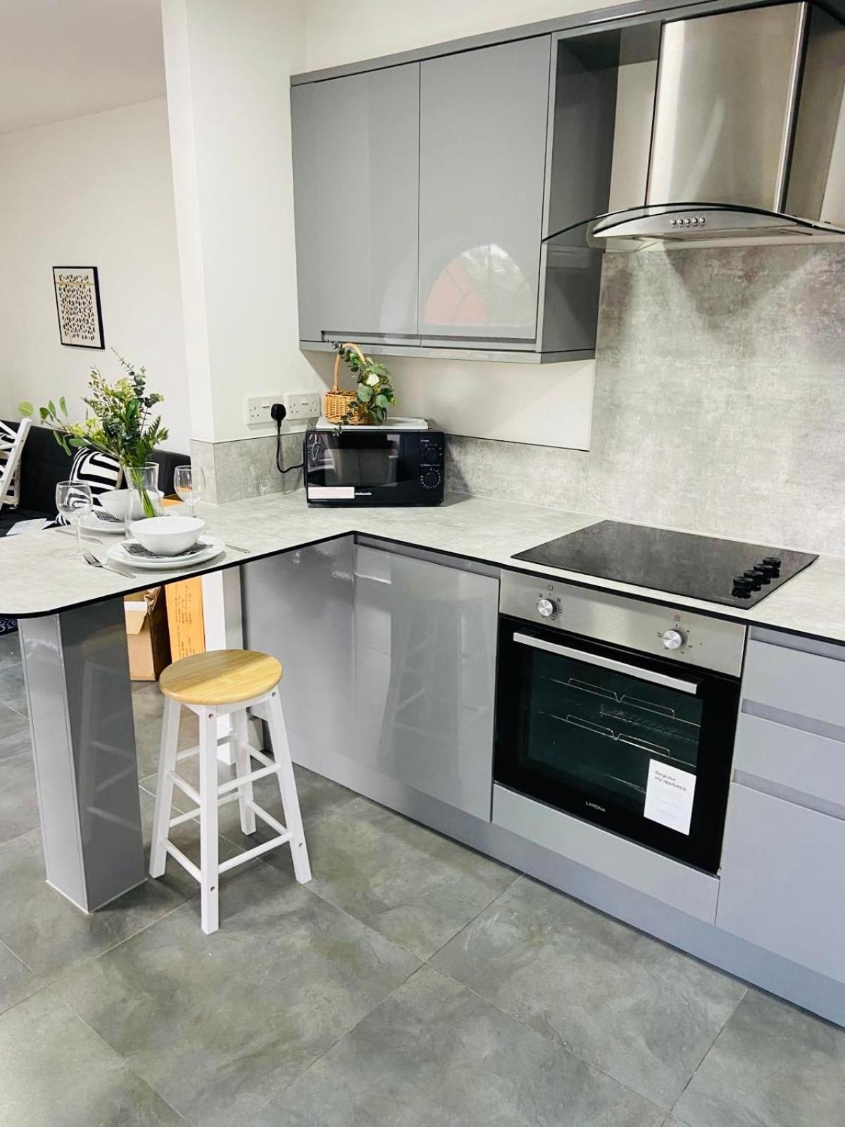 Modern Flat With Free Parking Close To Birmingham Centre Esterno foto